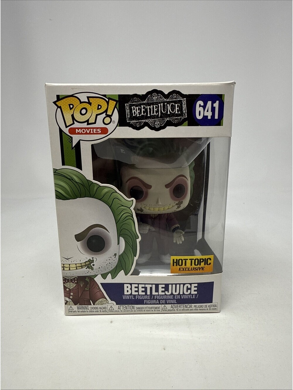 Funko Pop! Vinyl: Beetlejuice - Hot Topic (Exclusive) #641